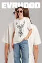Ivory Antlerline Tshirt