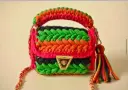 The Tropical Twist Crochet Bag