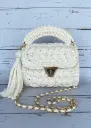 The "Pearl" Clutch Crochet Bag