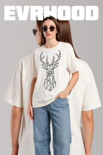 Ivory Antlerline Tshirt