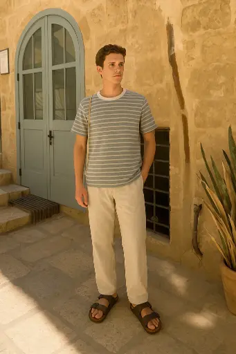 EDGE STRIPS (T SHIRT )